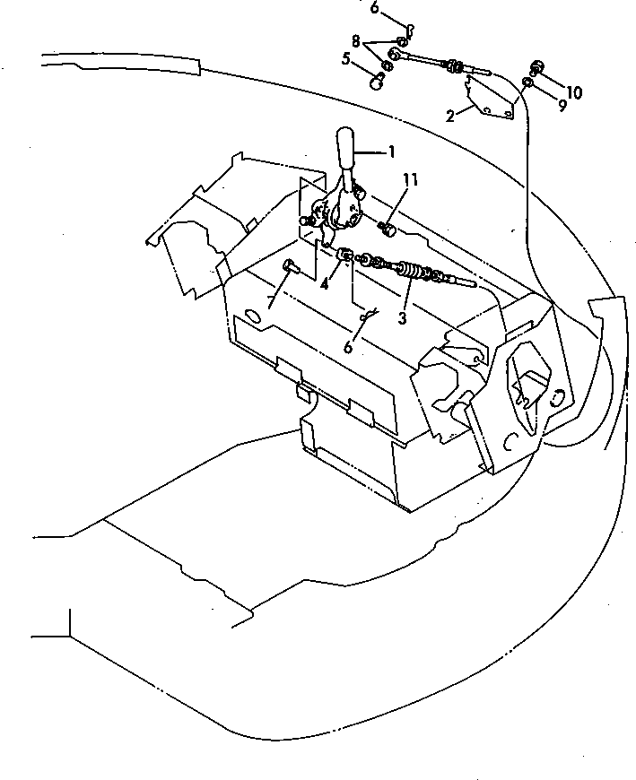 Кабель YM172170-12110 KOMATSU
