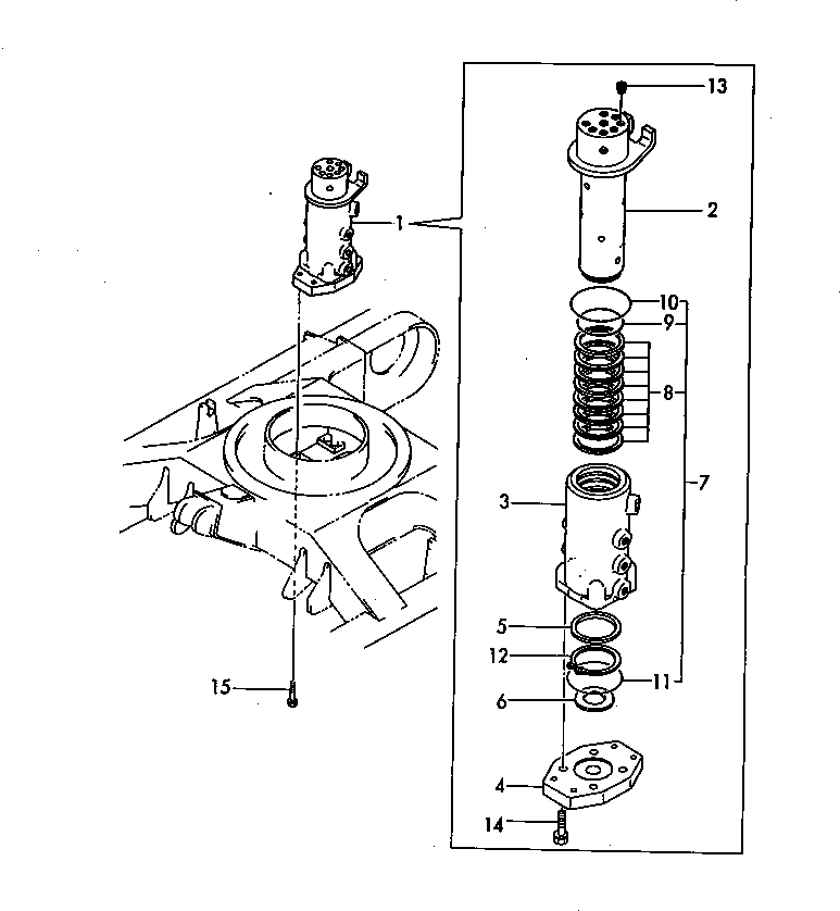 Уплотнительное кольцо круглого сечения YM24321-000950 KOMATSU