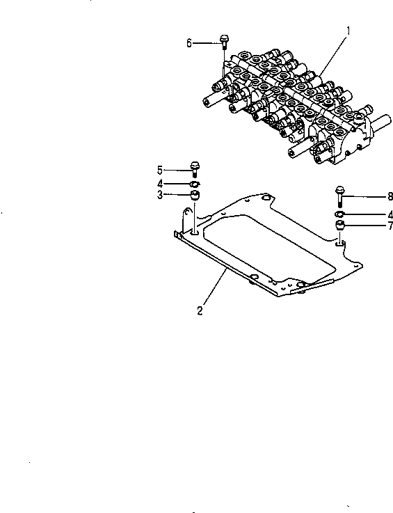 PLATE,LINK YM172423-45600 KOMATSU