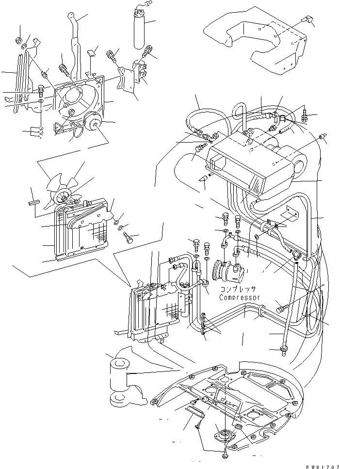 SHIM SET,RESERVOIR YM933171-17770 KOMATSU