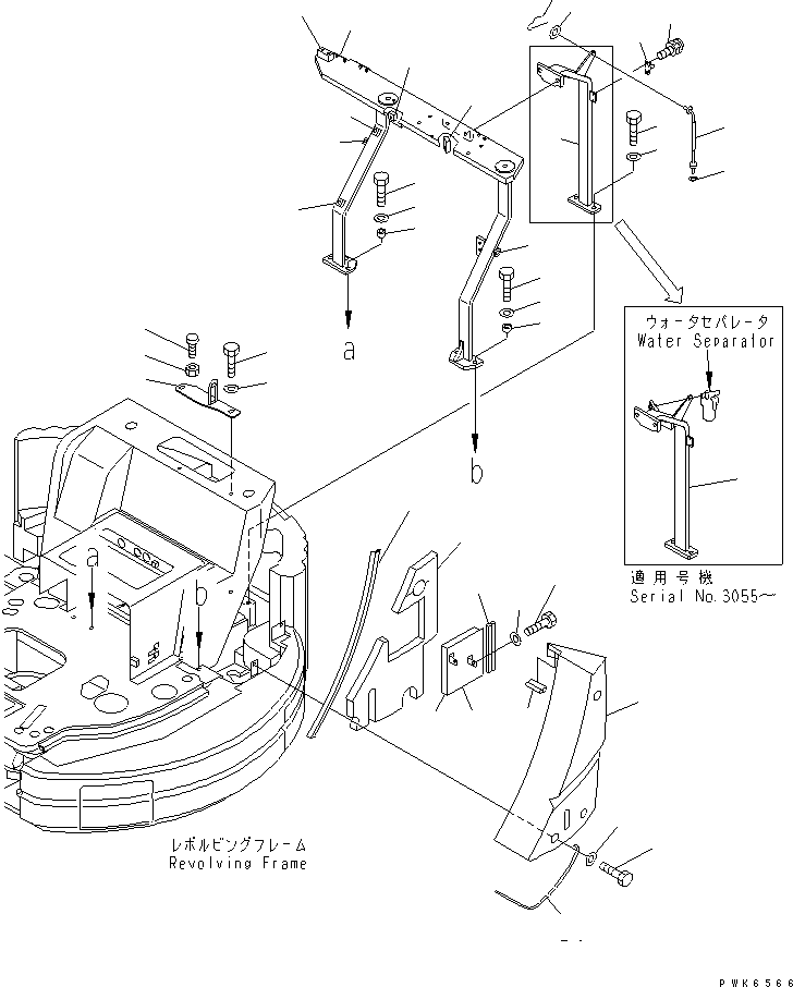 Крышка 22M-54-11601 KOMATSU