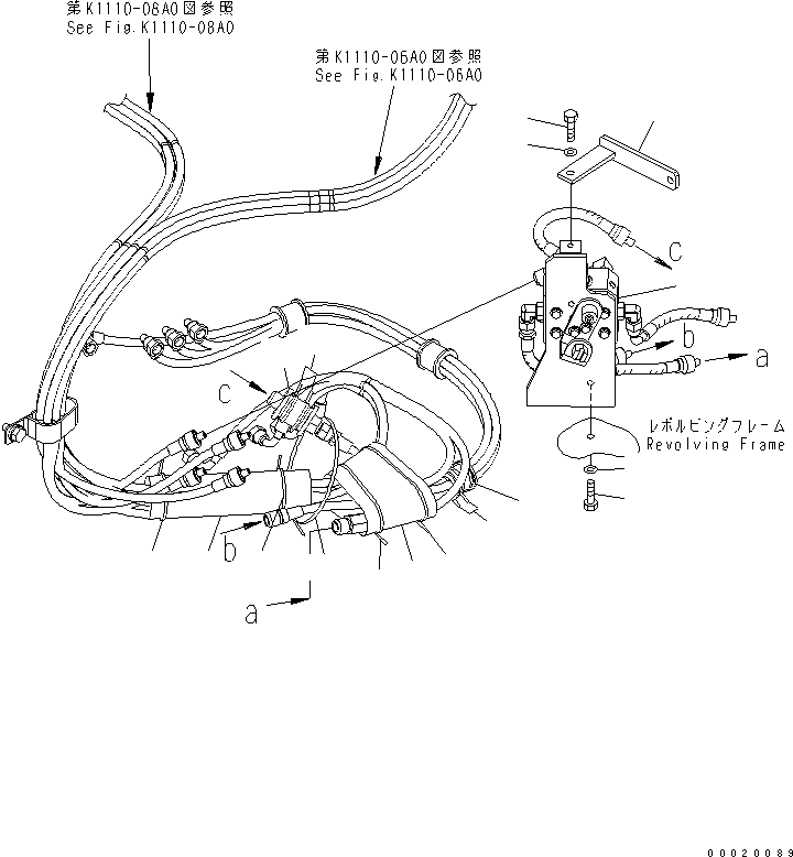 VALVE ASS'Y,(SEE FIG. Y1680-01A1) (22M-62-25300) KOMATSU