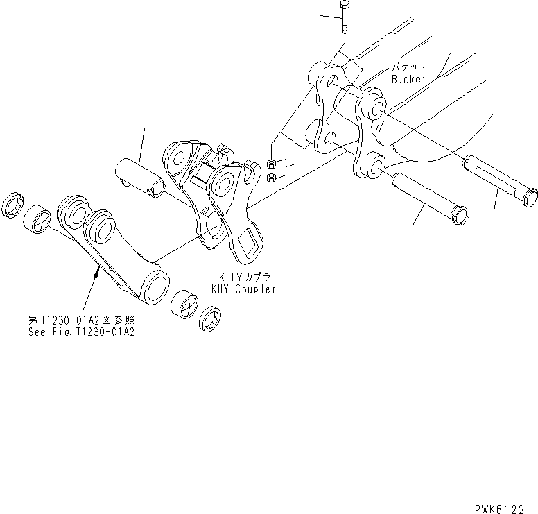 PIN,(KN) 20U-70-24420 KOMATSU