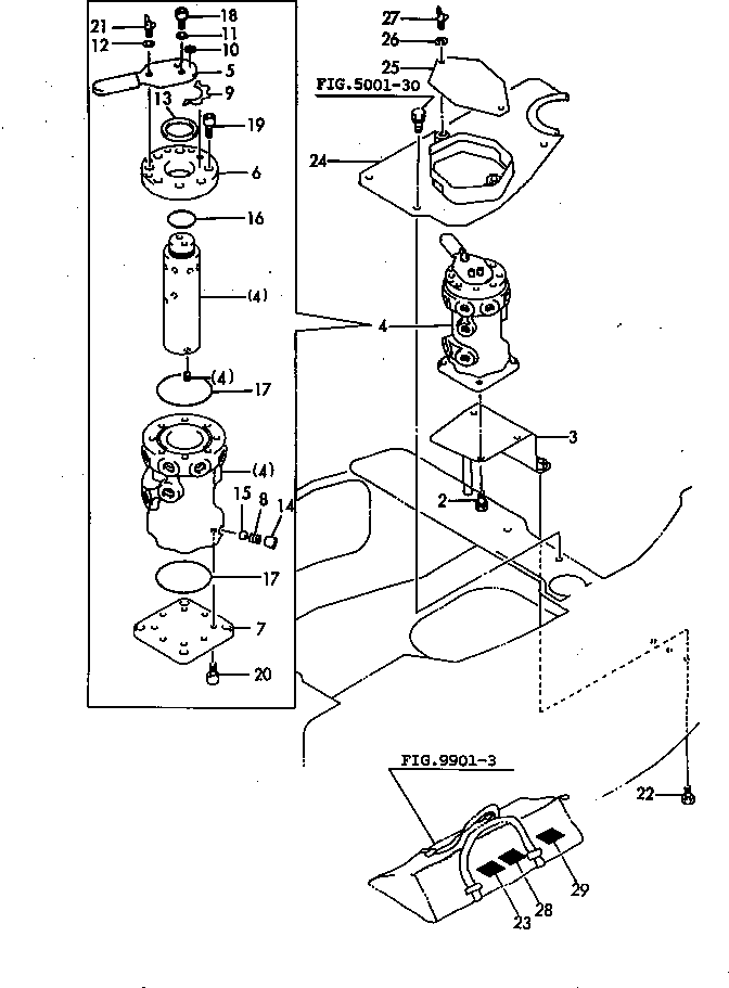 VALVE KIT YM172976-74530 KOMATSU