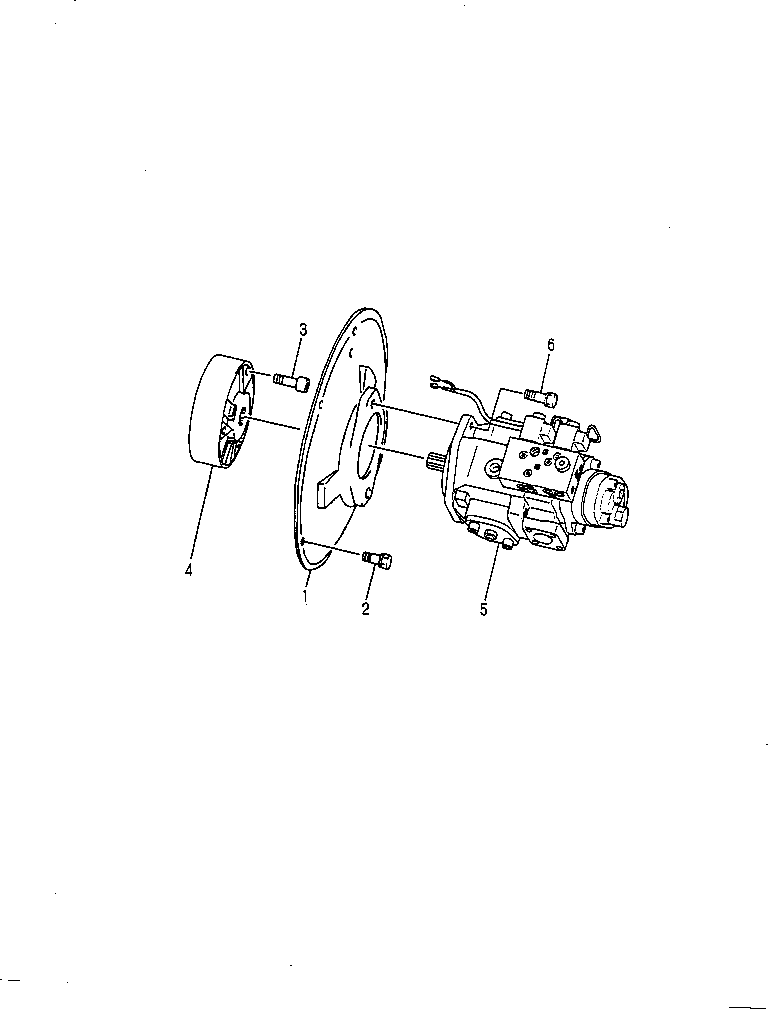 PUMP ASS'Y,HYDRAULIC (YM172425-73100) KOMATSU