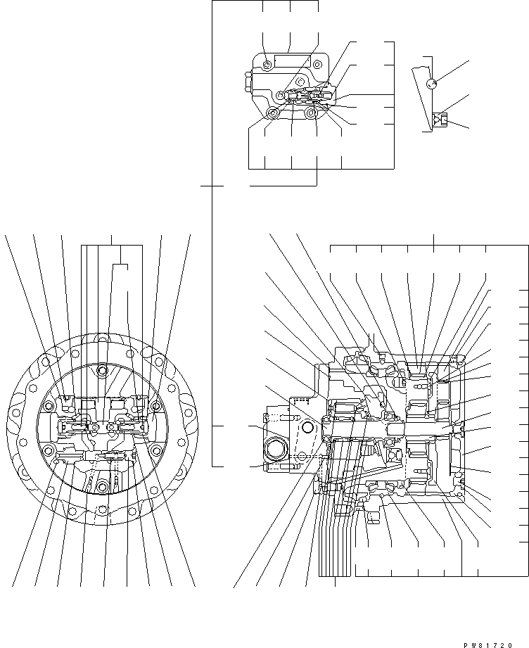 PLATE KIT YM172425-73330 KOMATSU