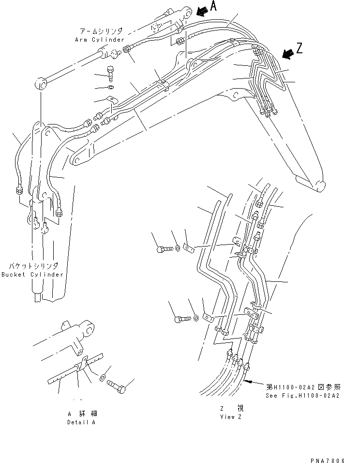 Шланг 20U-62-24310 KOMATSU