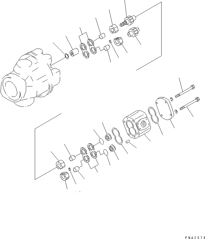 Болт UC1301601008 KOMATSU