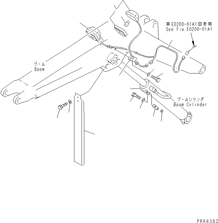 Жгут проводов 20U-06-22141 KOMATSU