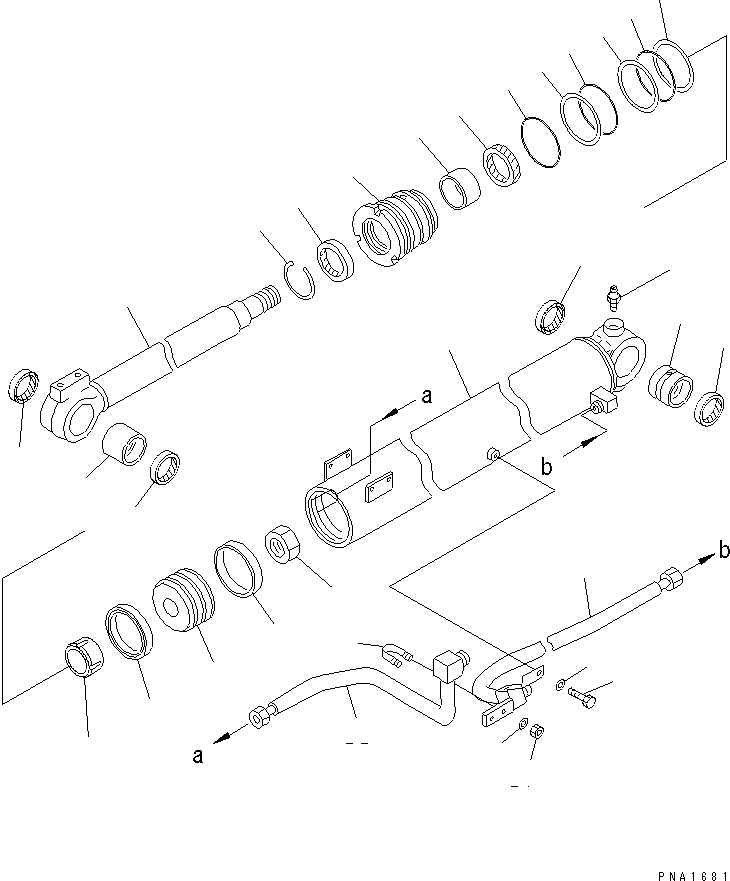 Трубка 20U-63-56680 KOMATSU