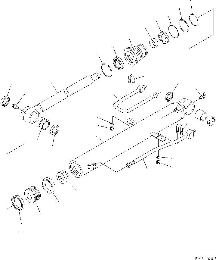 Трубка 20U-63-66580 KOMATSU