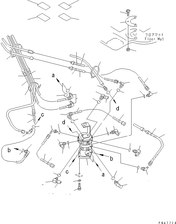 VALVE ASS'Y,(SEE FIG.Y1687-01A2) (20U-62-23700) KOMATSU