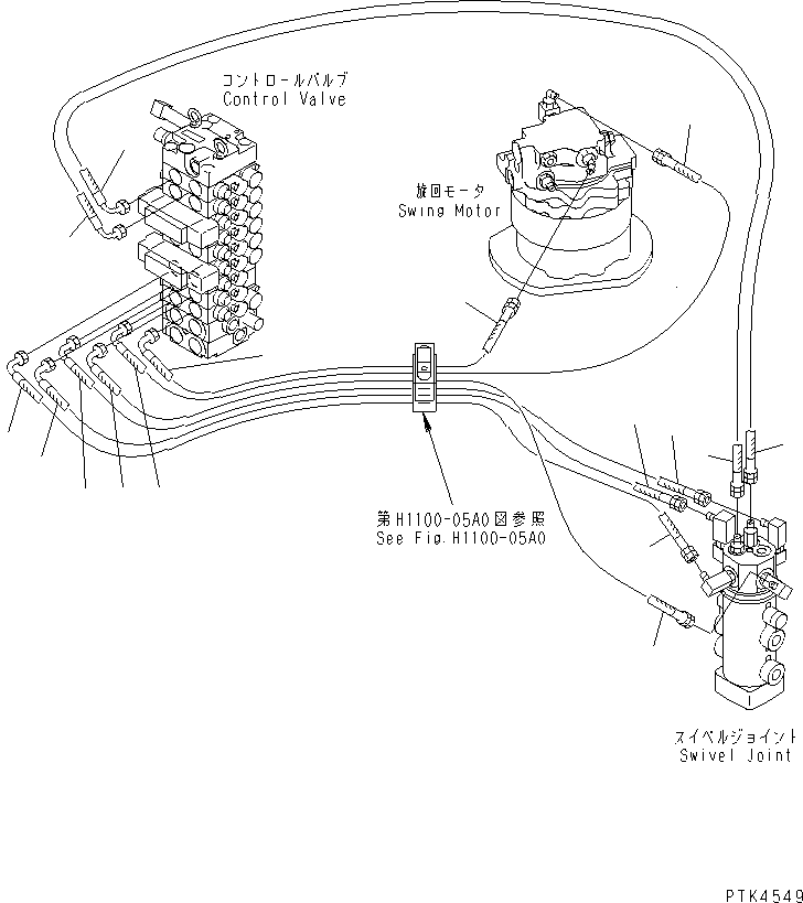 Шланг 20U-62-33730 KOMATSU
