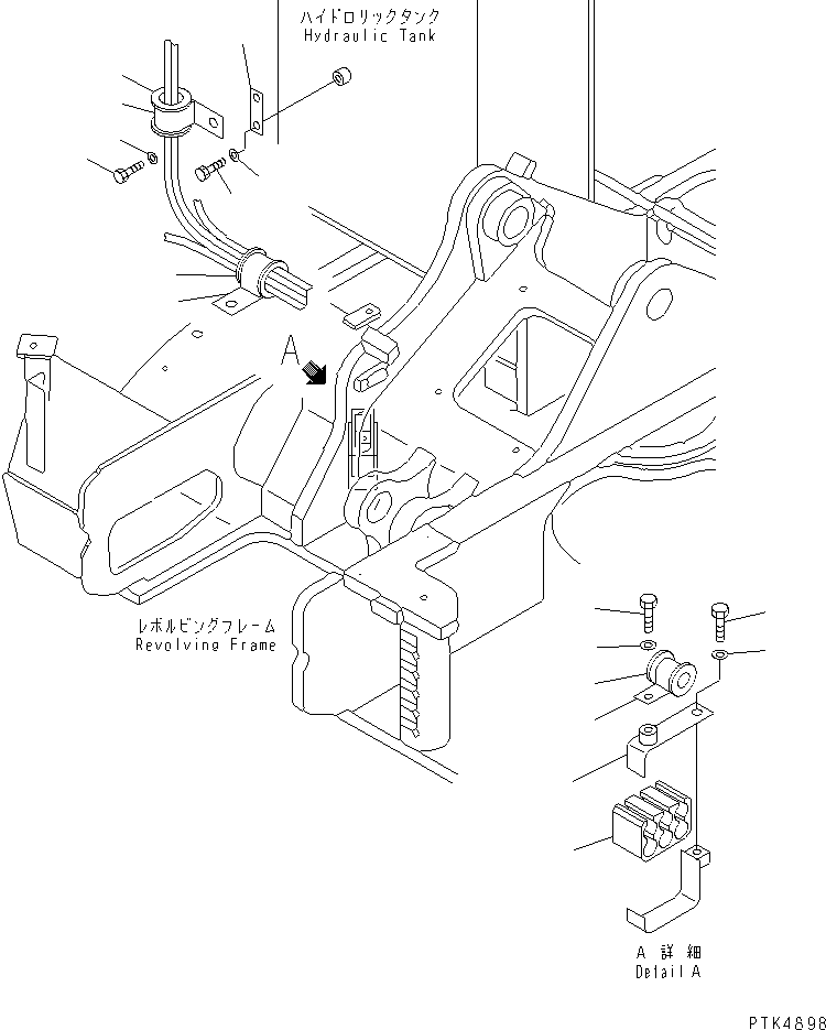 Амортизирующая подушка 20U-62-32961 KOMATSU