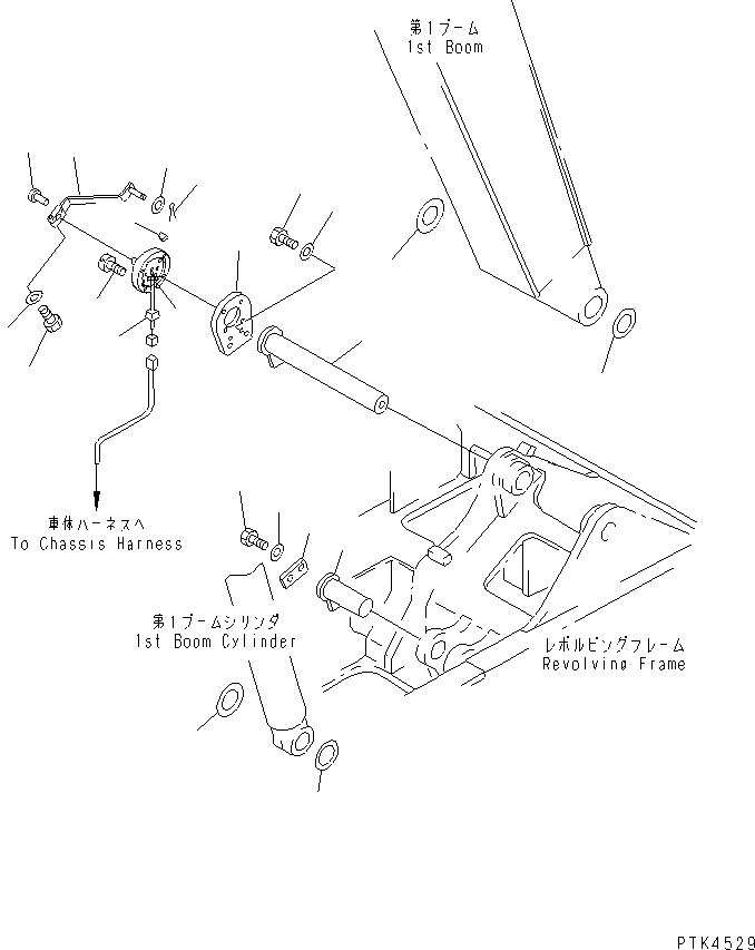 SENSOR,POTENTIO 7861-92-8610 KOMATSU