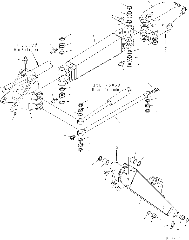 BOOM,1ST 20U-70-31111 KOMATSU