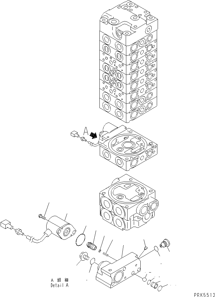 Корпус в сборе 702-21-54300 KOMATSU