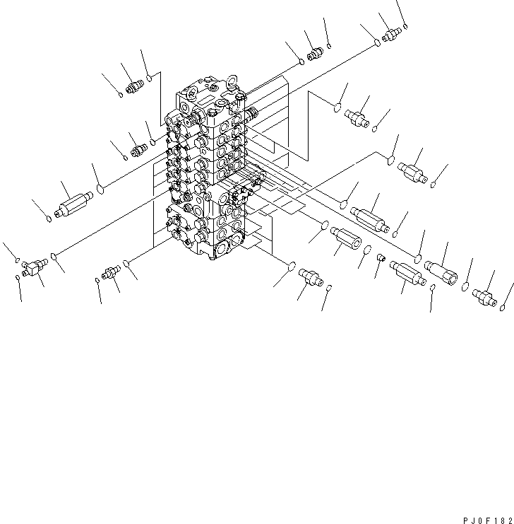 Пробка 20U-957-3670 KOMATSU