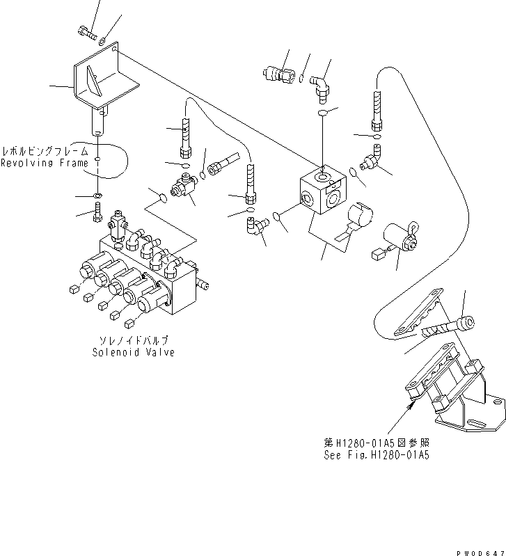 Кронштейн 20U-62-46730 KOMATSU