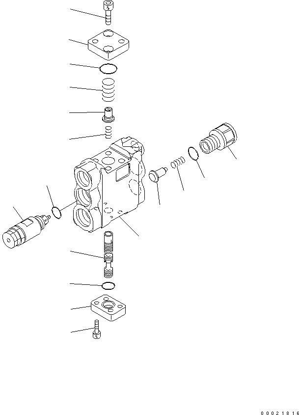 пилотный клапан 702-21-08542 KOMATSU