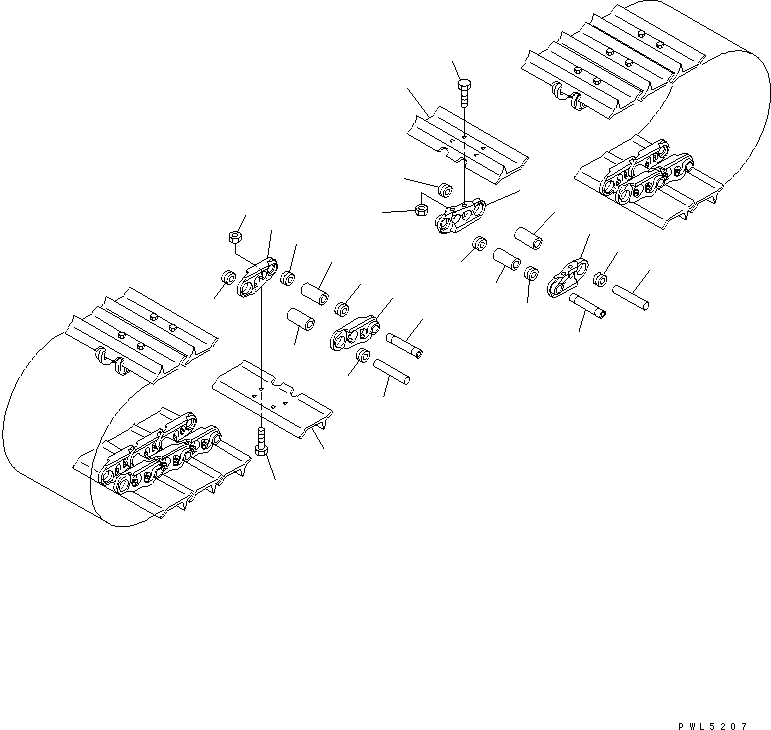 SHOE,330S 201-32-71411 KOMATSU