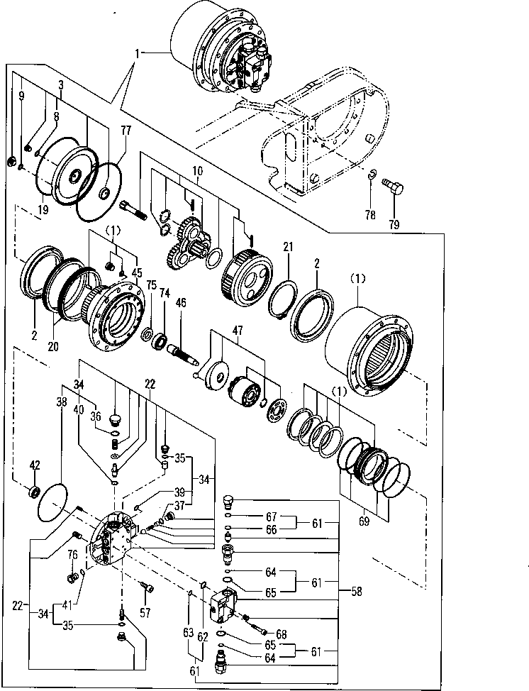 Уплотнительное кольцо круглого сечения YM24315-000280 KOMATSU