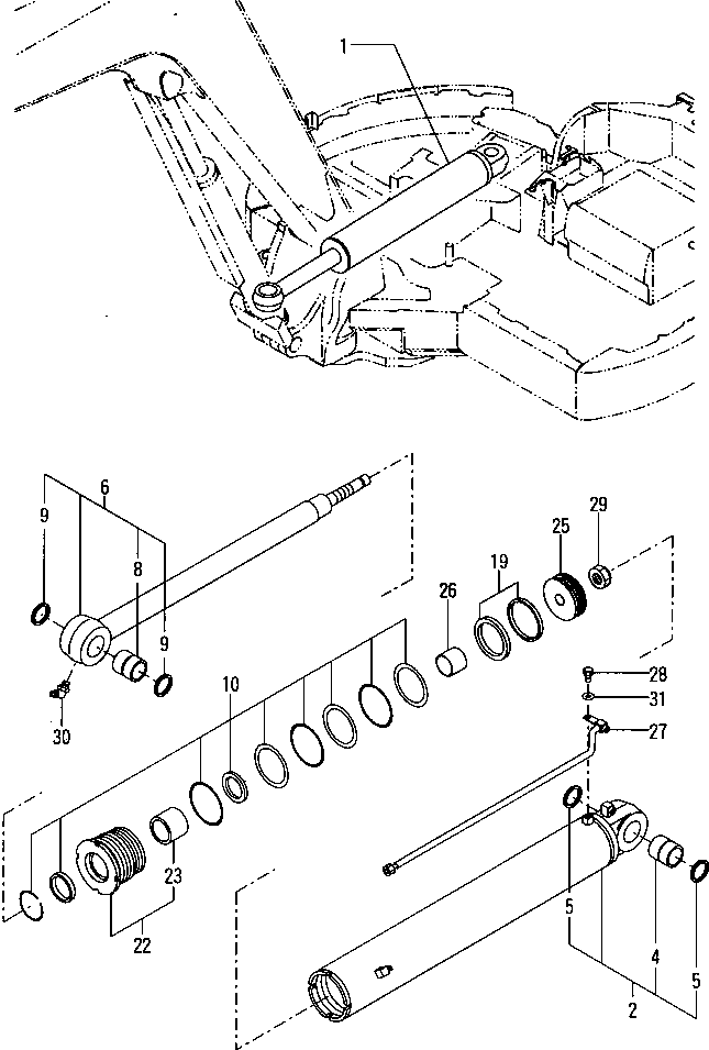 Головка YM172187-72280 KOMATSU