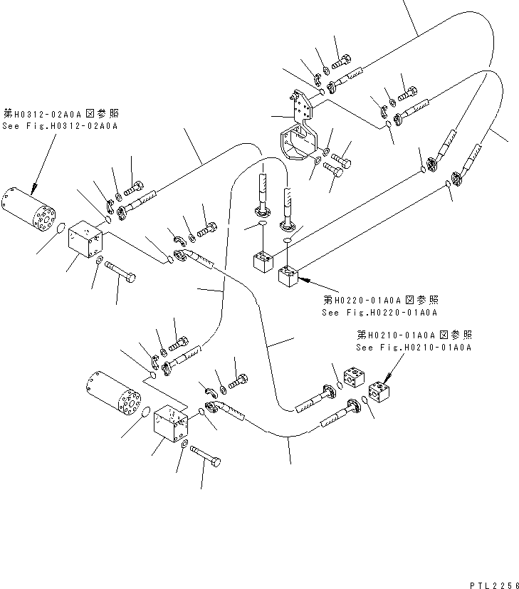 Кронштейн 209-62-79651 KOMATSU