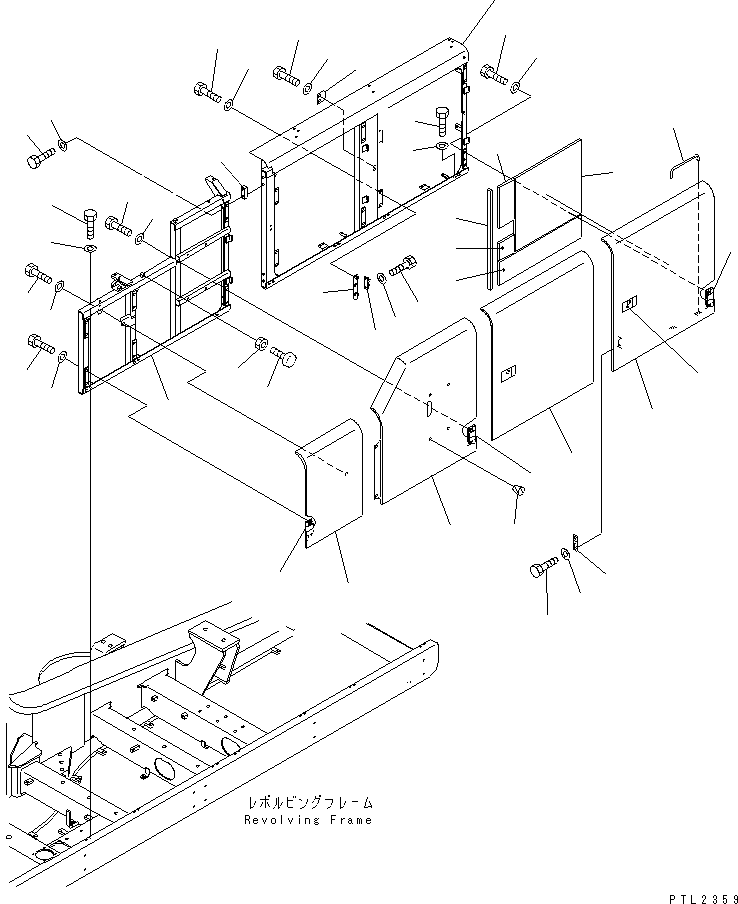 Лист 209-54-78471 KOMATSU