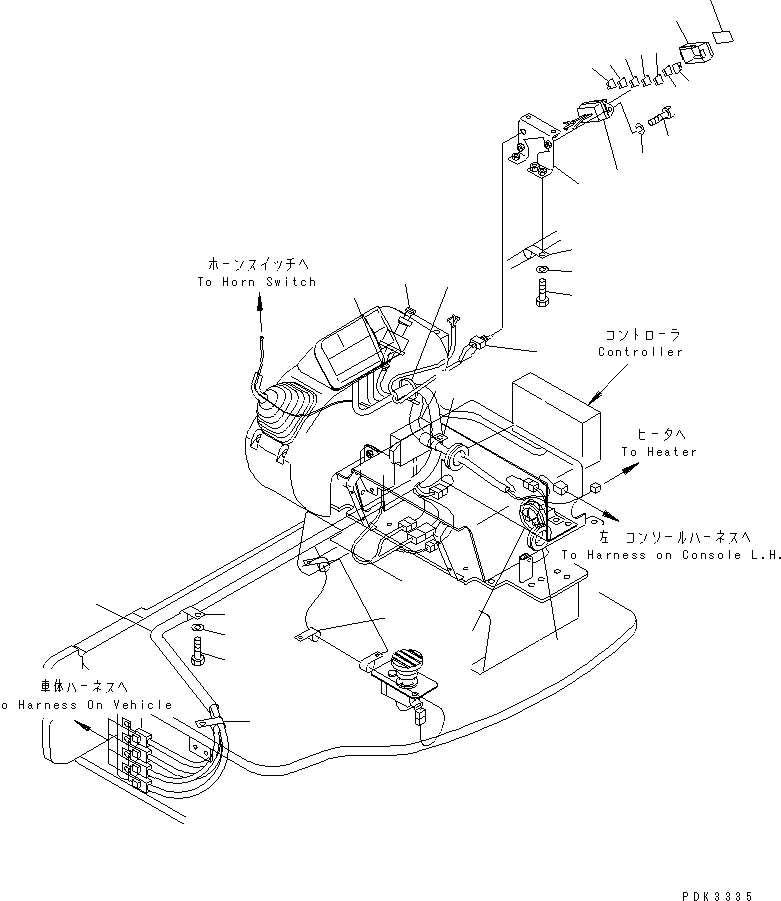 Жгут проводов 21W-06-33111 KOMATSU