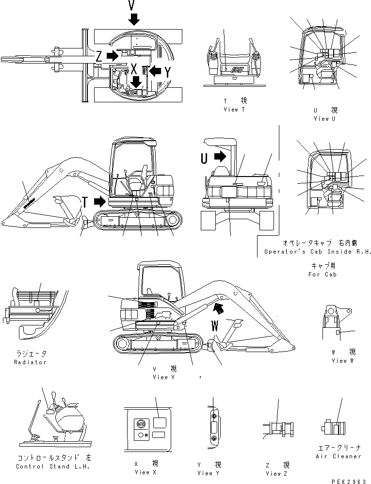 PLATE¤ MARK,PC75UD 21W-98-31440 KOMATSU