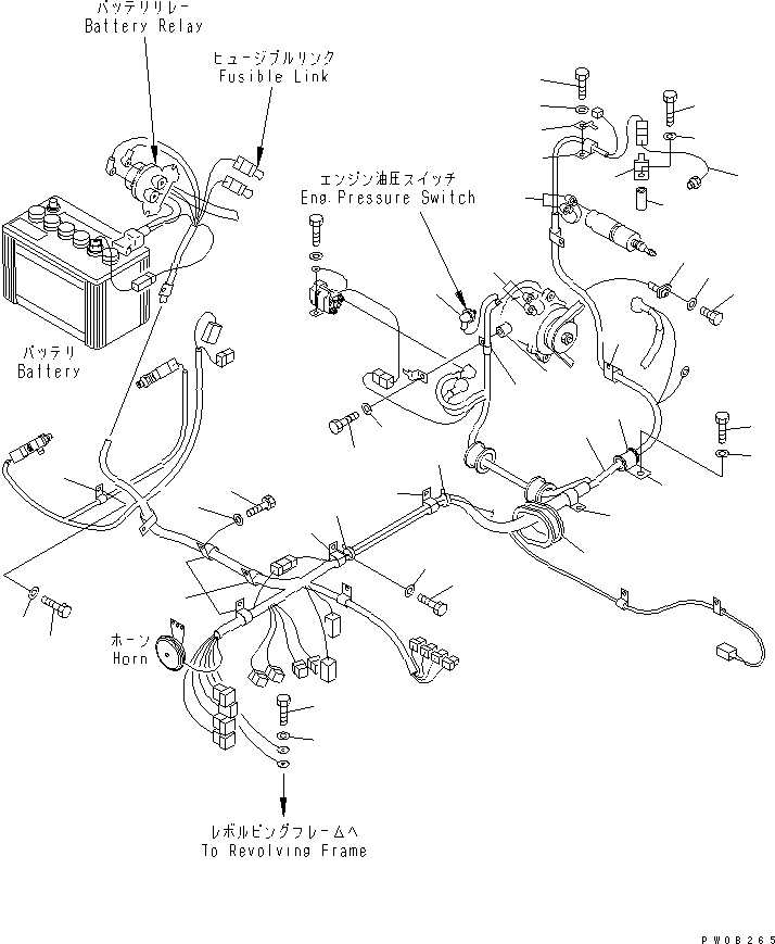Жгут проводов \0\21W-06-31134 KOMATSU