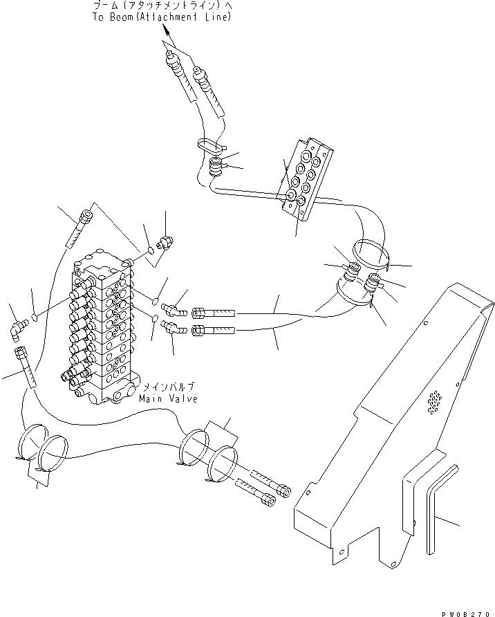 Уплотнение 21W-54-31670 KOMATSU