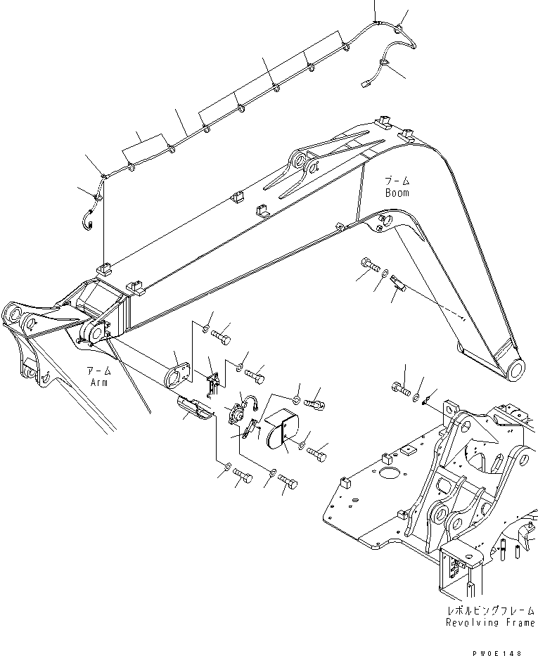 Жгут проводов 21W-06-44133 KOMATSU