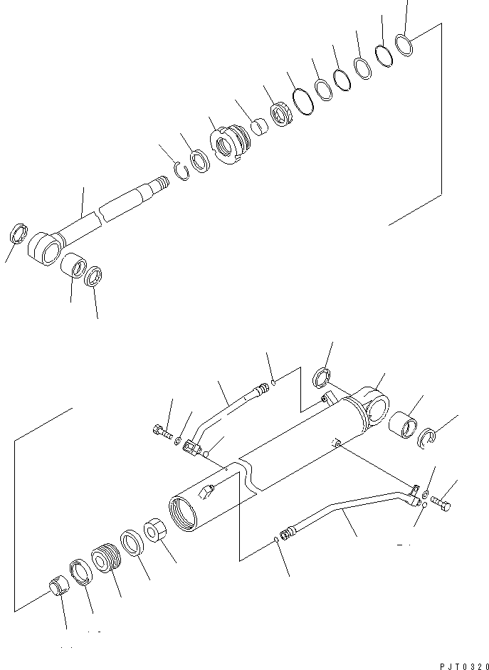 Головка цилиндров 707-29-11851 KOMATSU