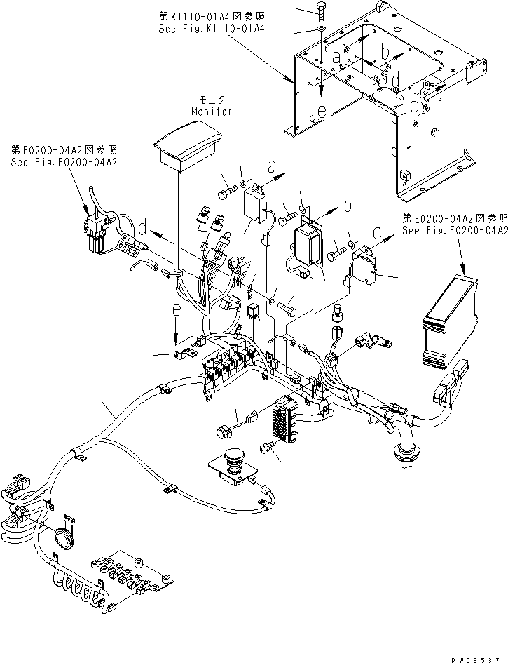 Жгут проводов 21W-06-43180 KOMATSU