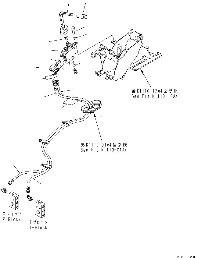 Ниппель 21W-62-45470 KOMATSU