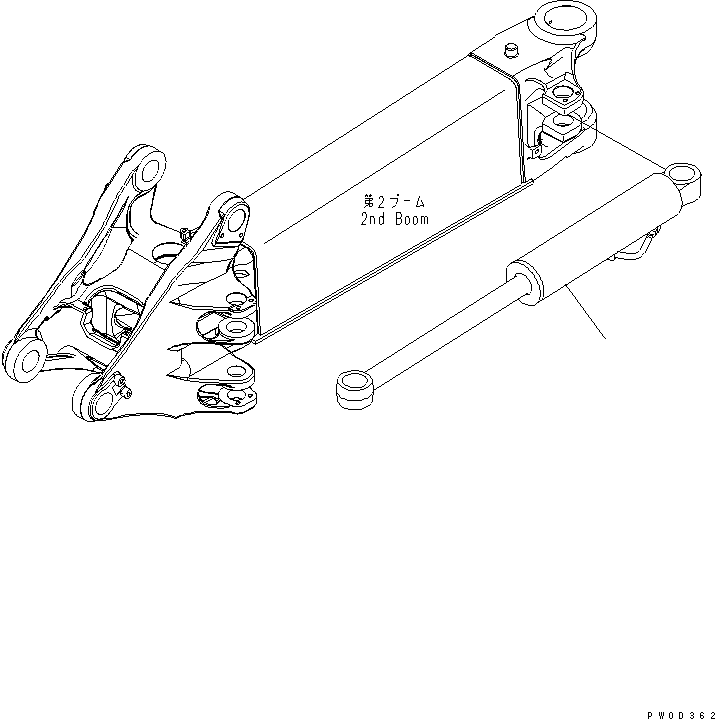 CYLINDER GROUP,(BLUE) ((\8\707-00-XA770)) KOMATSU