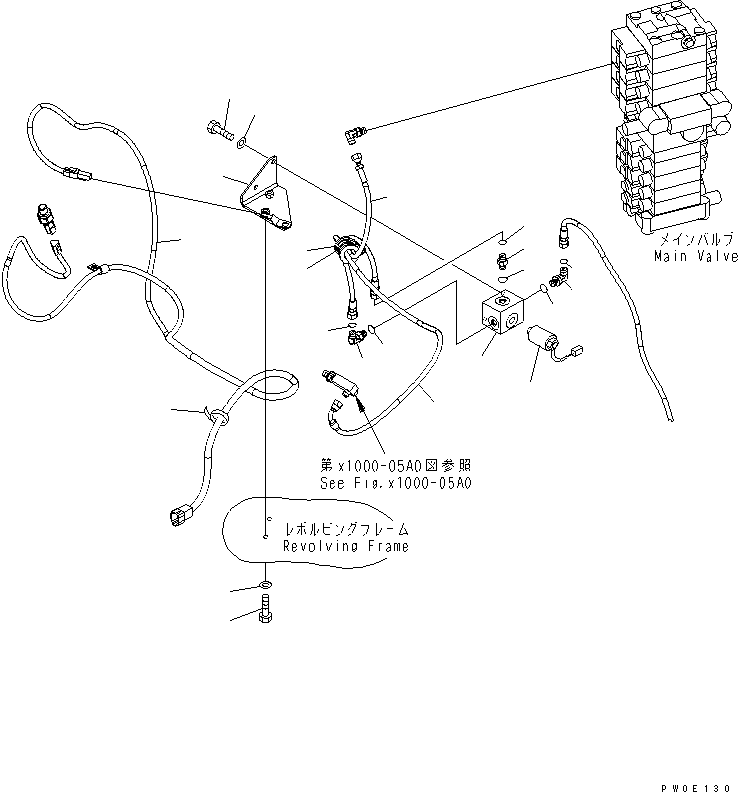 Жгут проводов 21W-06-41350 KOMATSU