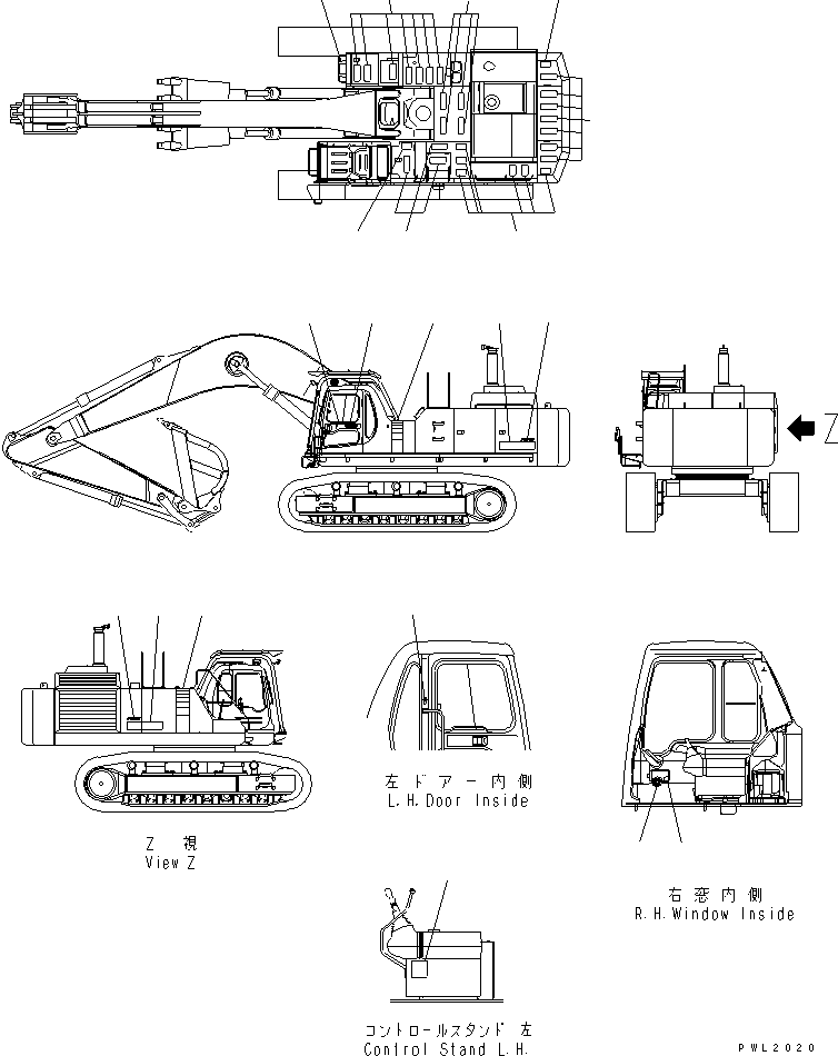 Пластина 209-00-71132 KOMATSU