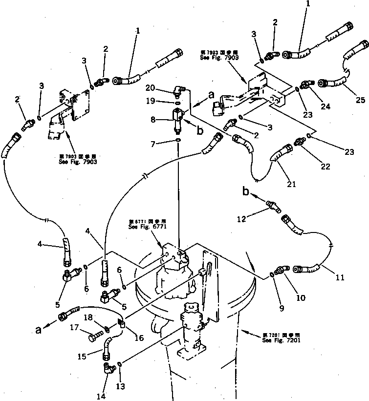 Шланг 202-966-7340 KOMATSU