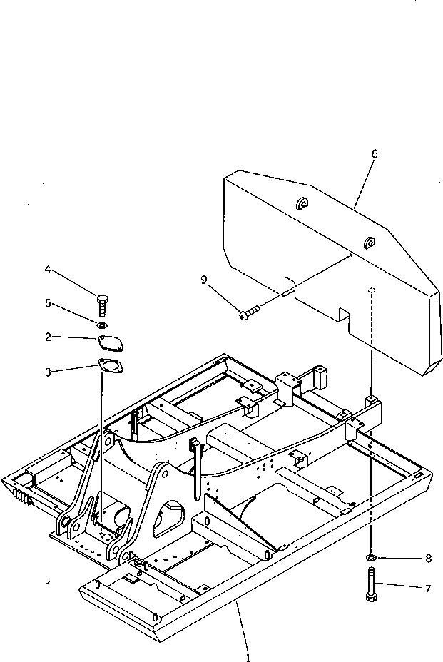WEIGHT,COUNTER 205-966-4911 KOMATSU