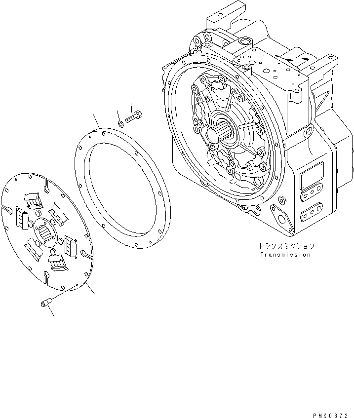 DAMPER DISC ASS'Y 21J-12-11111 KOMATSU