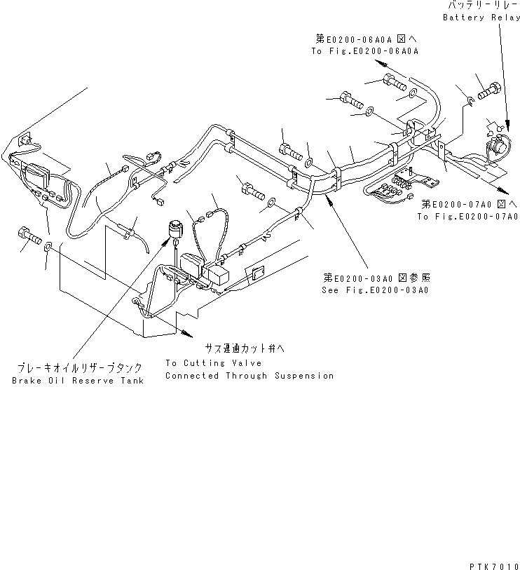 Жгут проводов 21J-06-11416 KOMATSU