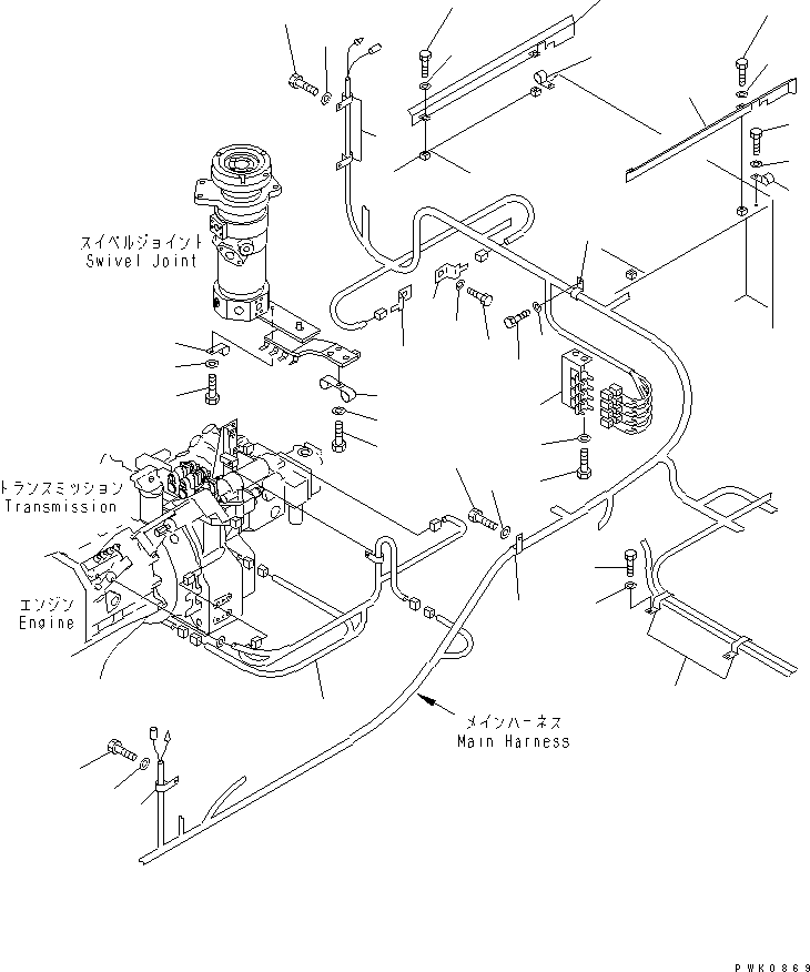 Жгут проводов 21J-06-11491 KOMATSU