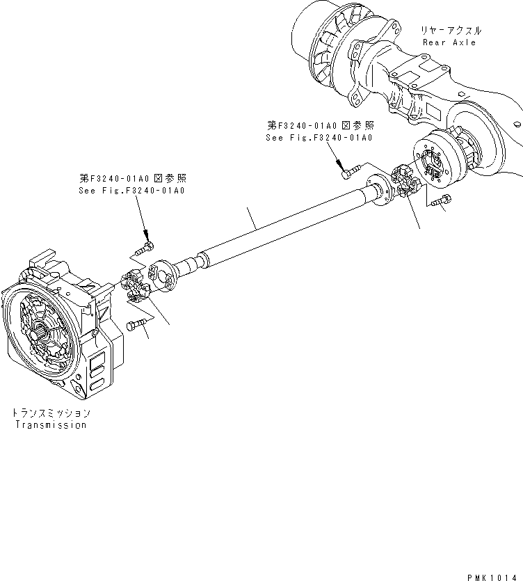 SHAFT,SLEEVE KUSPA050752 KOMATSU