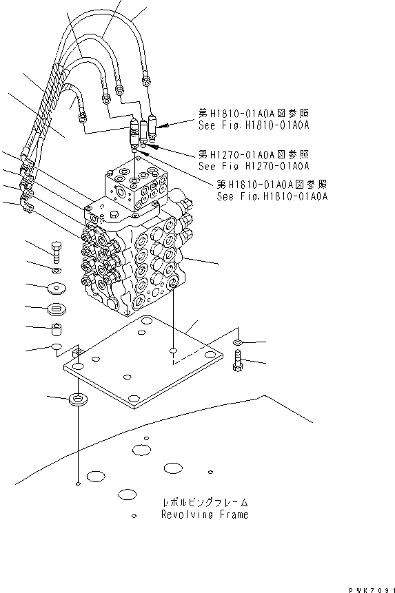 HOSE¤ 450MM 21J-62-12840 KOMATSU