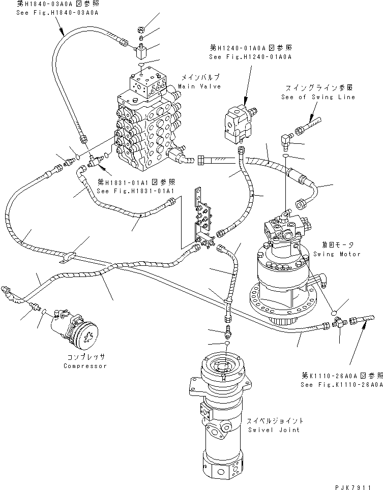 Уплотнительное кольцо круглого сечения 21J-62-17860 KOMATSU