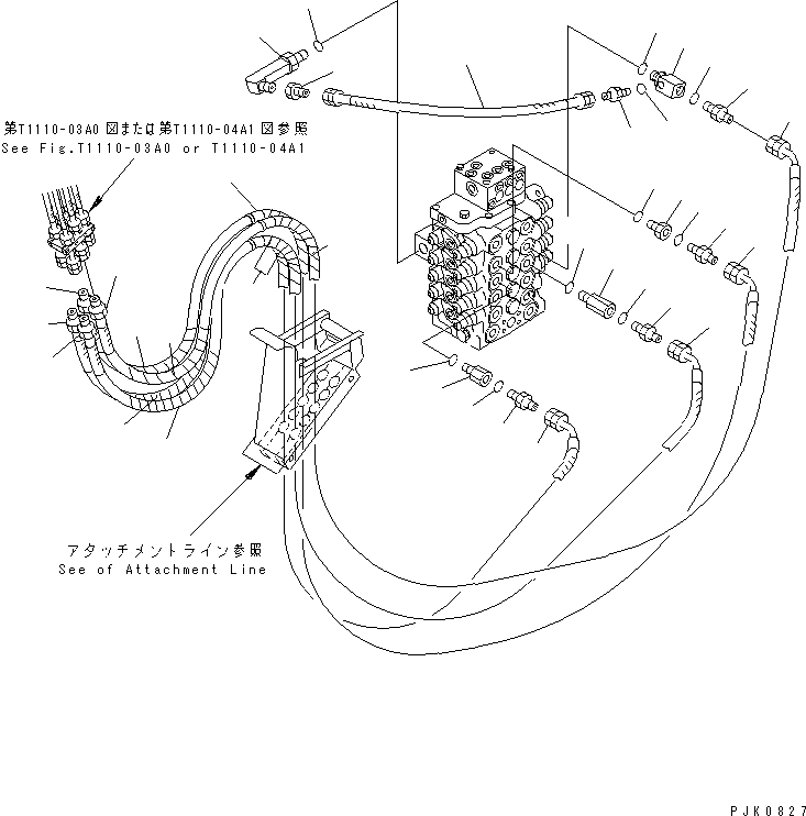 Ниппель 21J-62-15710 KOMATSU