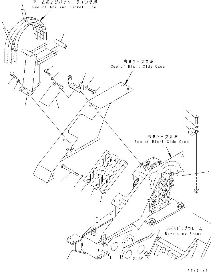 Пластина 21J-62-15790 KOMATSU